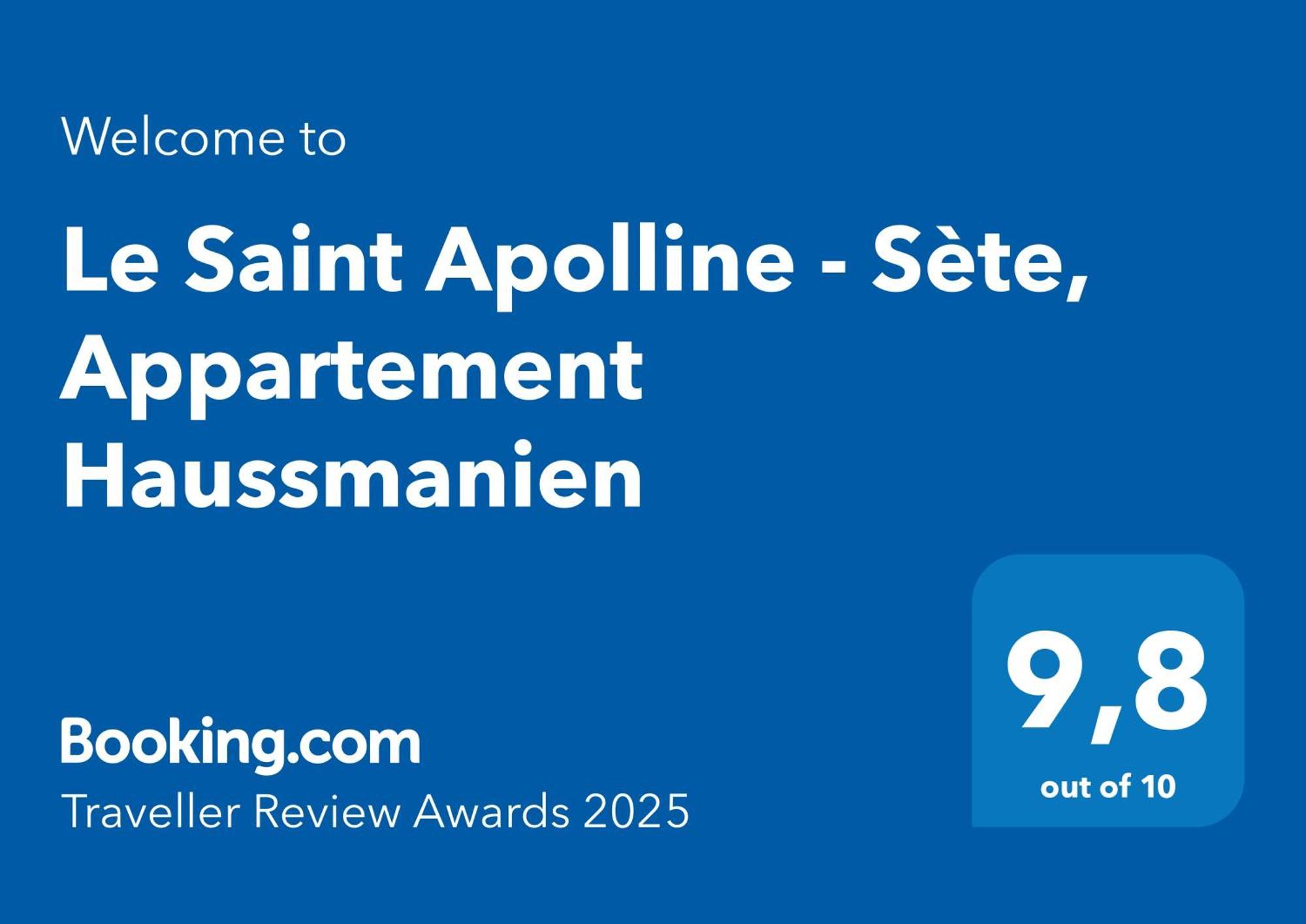 Le Saint Apolline - Sete, Appartement Haussmanien Экстерьер фото
